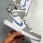 Nike Air Jordan 1 Mid Wolf Grey Aluminum