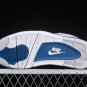 AIR JORDAN 4 RETRO MILITARY BLUE 2024 OFF-WHITEMILITARY BLUENEUTRAL GREY