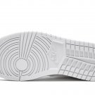 AIR JORDAN 1 MID Triple White Patent Leather