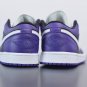 Jordan 1 Low Court Purple Black