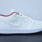 Jordan 1 Low GS WhiteRedBlack