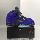 Air Jordan 5 “Alternate Grape” Grape IceBlack-Clear-New Emerald