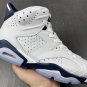Air Jordan 6 White Midnight Navy
