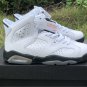 Air Jordan 6 White Black Alligator