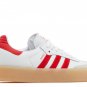 New Wmns Sambae White Scarlet Gum