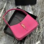 New Saint Laurent Luxury Bag Le 5A7 Hobo Bag Fuschia Pink0219703