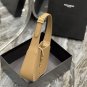 New Saint Laurent Luxury Bag Le 5A7 Hobo Bag Light Brown026603
