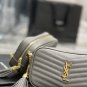 New Saint Laurent Luxury Bag Lou Mini Bag Grey028303