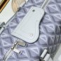 Romantic Paris Dior Lingot Bag Oblique Diamond Light Grey Style D78523