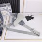 Romantic Paris Dior Saddle Bag Oblique Diamond Light Grey Style D77835