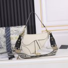 Romantic Paris Dior Saddle Bag Oblique Matte Cream Style D77806