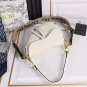 Romantic Paris Dior Saddle Bag Oblique Matte Cream Style D77806