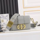Romantic Paris Dior Sling Bag 30 Montaigne Grey Matte  Style D1824