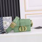 Romantic Paris Dior Sling Bag Olive Green Matte Leather Style D1820