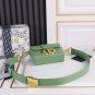 Romantic Paris Dior Sling Bag Olive Green Matte Leather Style D1820