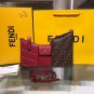 Fendi Bag Wallet Women Red Monogram Style 002231