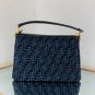 Fendi Hand Bag Women Monogram Black Style 007755