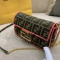 Fendi Sling Bag Women Monogram Style 005672 ( Black, Pink, Green )