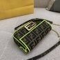 Fendi Sling Bag Women Monogram Style 005672 ( Black, Pink, Green )