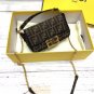 Fendi Sling Bag Women Monogram Style 005672 ( Black, Pink, Green )