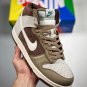 dunk high sailkhakilight chocolate