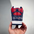 2024 supreme x  sb dunk high by any means navy red