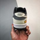 2024 custom  dunk low whitedrak greyblack