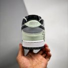 2024 custom  dunk low white grey black