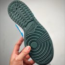 2024 custom  dunk low white blue