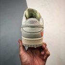 2024 custom  dunk low light bone white