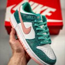 2024 & 2025  dunk low âsnakeskinâ whitetealpink dr85773