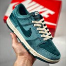2024 & 2025  dunk low âgreen velvetâ dark tealwhite dz52243