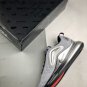 Men & Women air max 720 blackmetallic silver