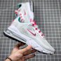 Men & Women air max 270 react white teal and pink