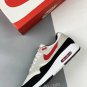Men & Women air max 1 ‘chili’ whiteredblack fd9082101