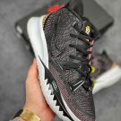 Men & Women nike kyrie 7 black yellow pink cq9326-005