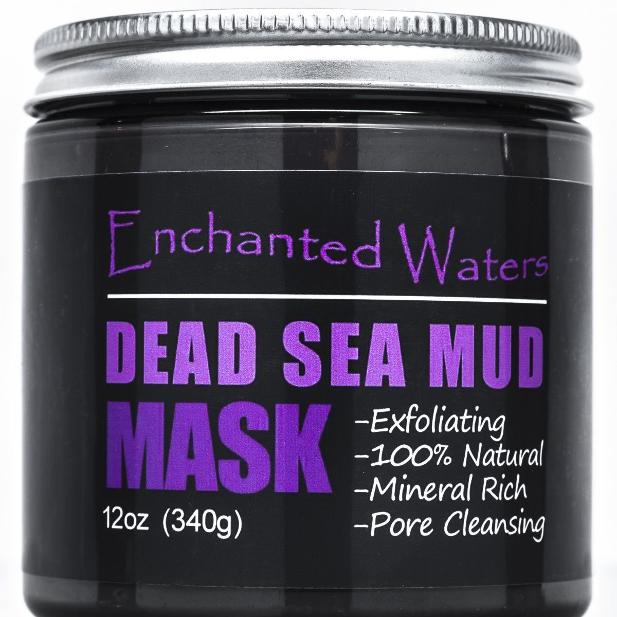 DEAD SEA Mud Mask - Pure-Anti Aging, Blackheads, Muscle/Joint Pain Relief - 12oz