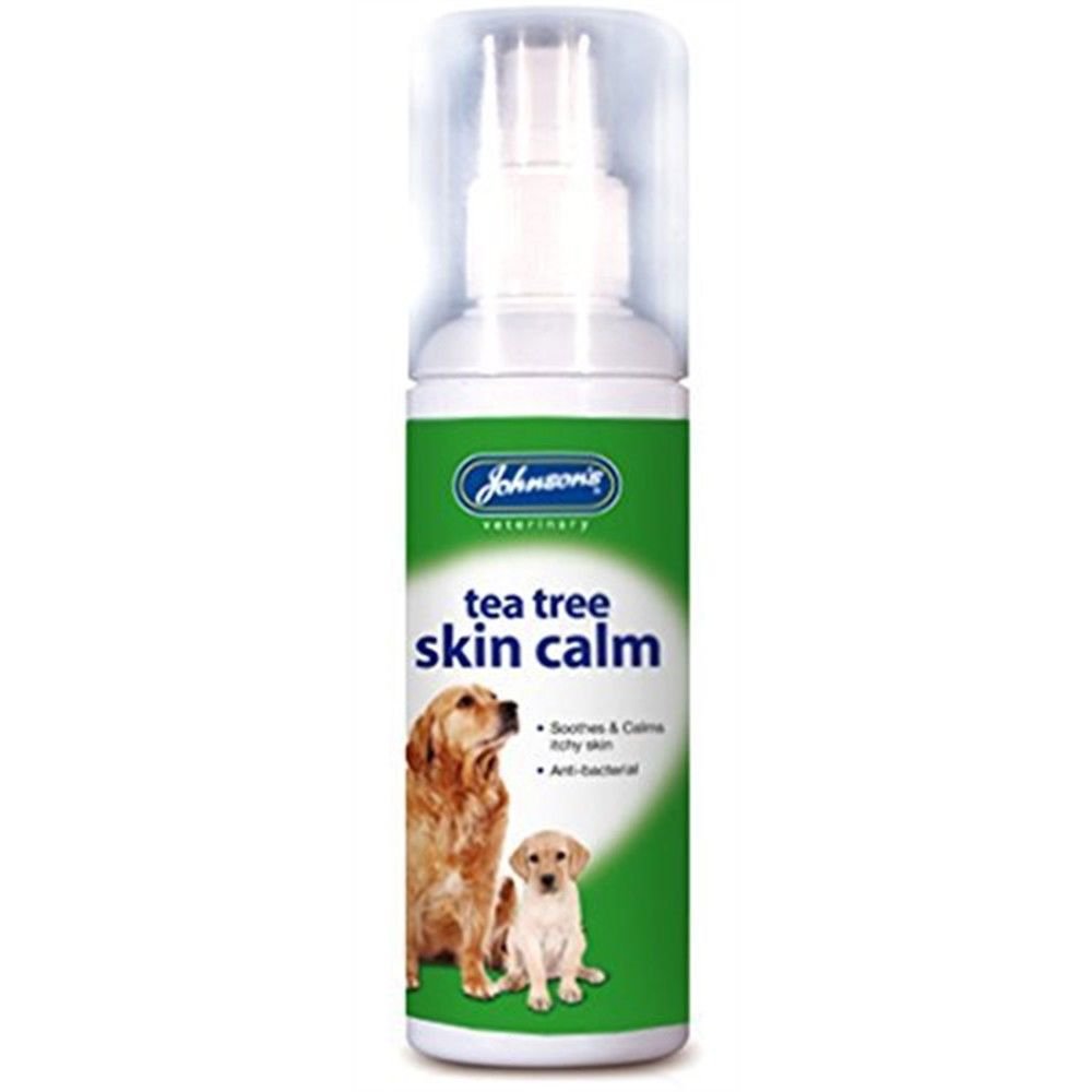 Johnsons Tea Tree Skin Calm Spray For Dogs Cats 100ml - Dog 150ml Veterinary