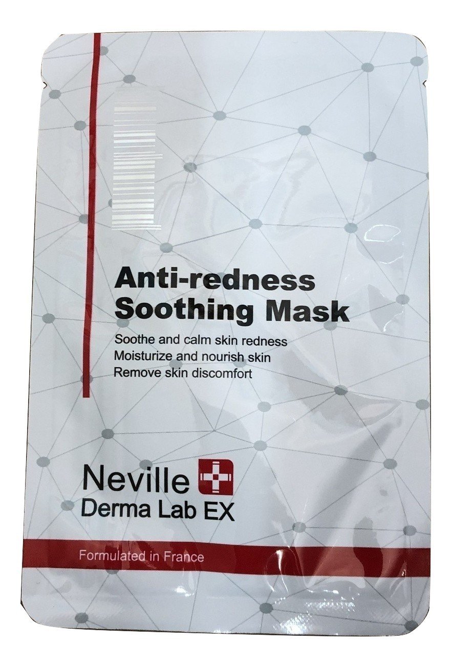 Neville Derma Lab EX Anti-Redness Soothing Mask (10pcs) + Free Sample ...