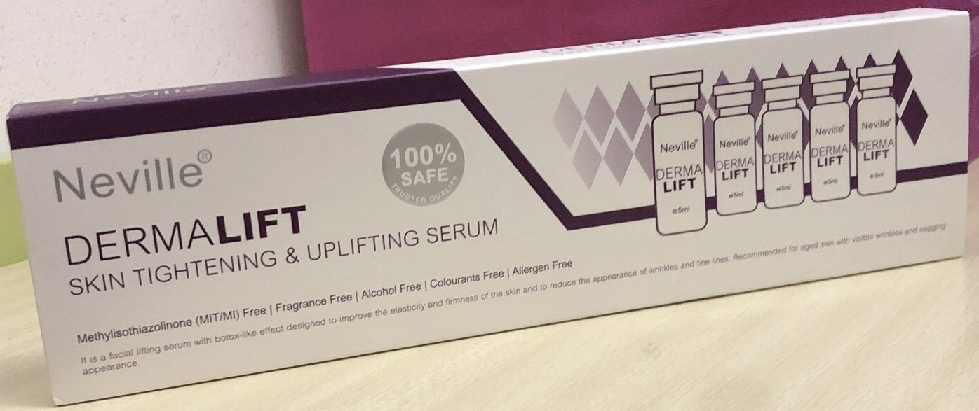 Neville DermaLift Skin Tightening & Uplifting Serum (5ml x 10) + Free Sample ***FREE SHIPPING***