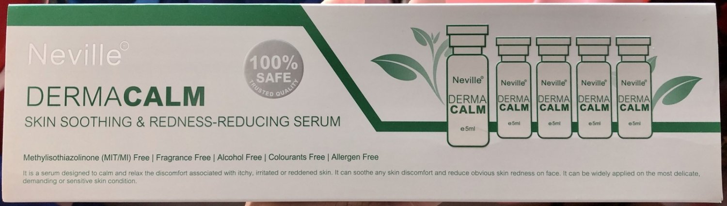 Neville DermaCalm Skin Soothing & Redness-Reducing Serum (5ml x 10)+Free Sample ***FREE SHIPPING***