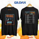 The Smashing Pumpkins + Noel Gallagher summer tour 2019 black tee