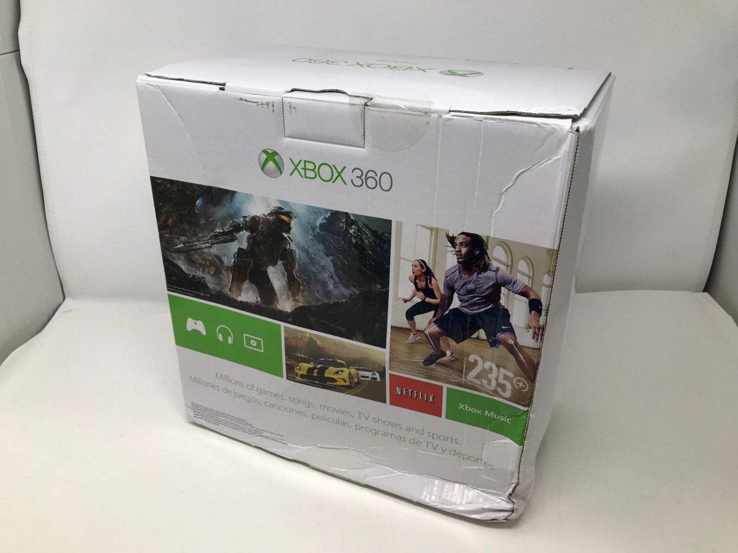 Microsoft Xbox 360 E Launch Edition 250GB Black Console New Sealed See