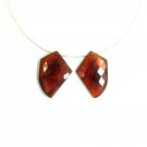 Hessonite Garnet Gemstone Sale Fancy Shape Gems Red Orange Color Garnet.