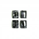 Natural Indigo Gabbro Gemstone Square Shape Gabbro Faceted Cabochon Gems.