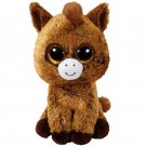 Ty Beanie Boos Stuffed & Plush Animal Colorful Brown Horse Children Toy Kid Doll