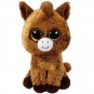 Ty Beanie Boos Stuffed & Plush Animal Colorful Brown Horse Children Toy Kid Doll