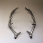 Silver Fake Deer Antlers Artificial Deer 27 Cm Head Horns DIY 1 Pair Home Decor