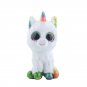 Ty Beanie Boos Stuffed & Plush Animal Colorful White Unicorn Toy Doll With Tag