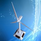 Mini Wind Solar Power Turbine Model Generator Educational Windmill Decoration